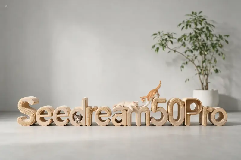 Seedream 5.0 Pro AI image showcase 1: cinematic product concept